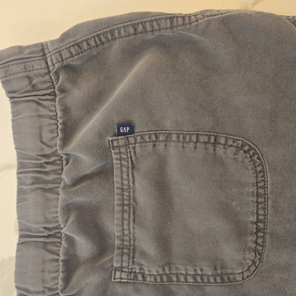 Gap Womens Drawstring Utility Shorts Gray Size Large - Picture 5 of 8